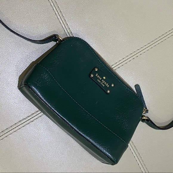 Kate Spade dark green crossbody bag - Picture 4 of 5